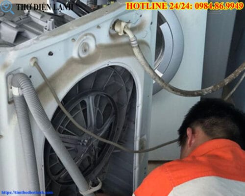 Thay lò xo máy giặt Fagor