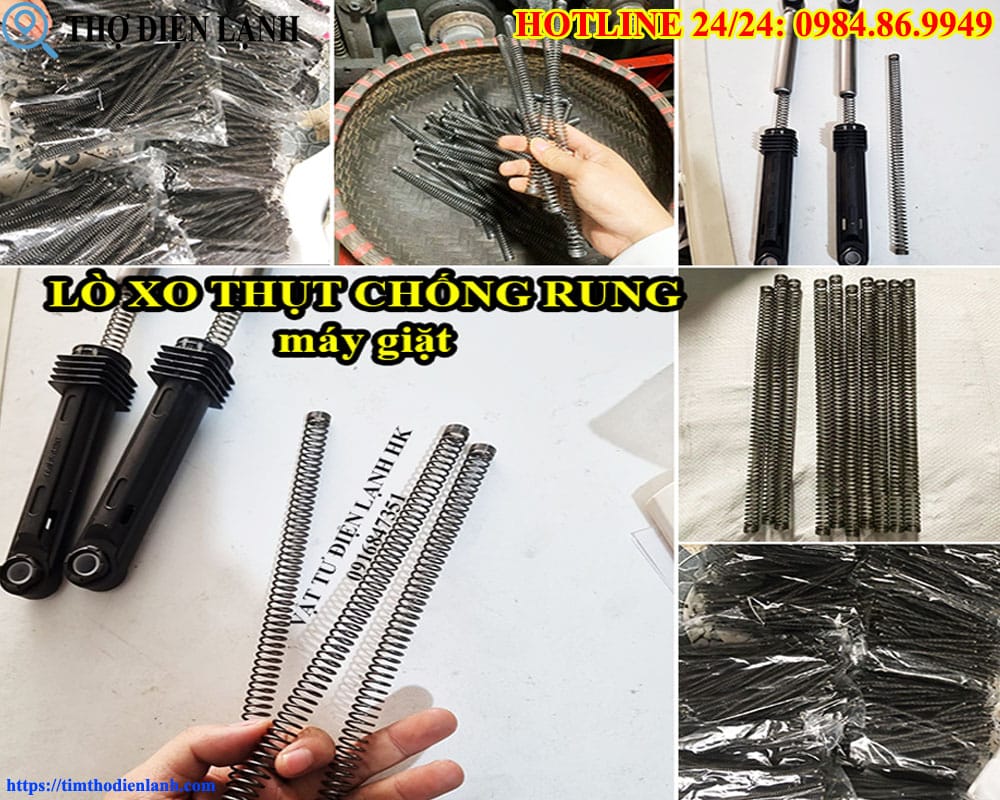 Thay lò xo máy giặt Midea