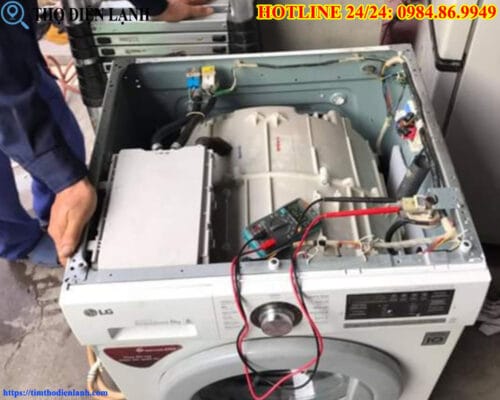 Thay lò xo máy giặt Sharp