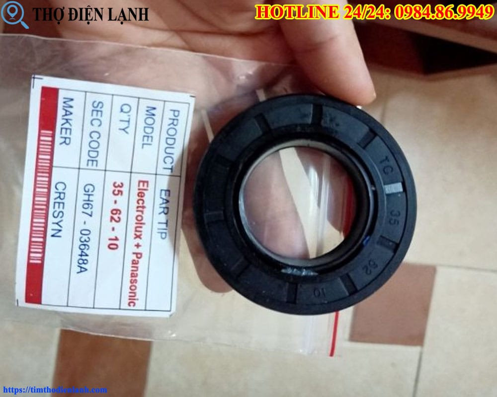 Thay phớt cửa máy giặt Nagakawa