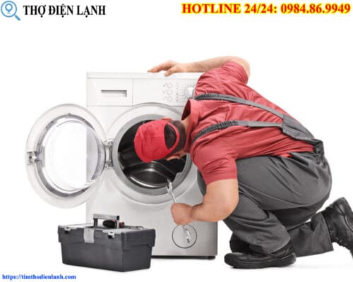 Thay phớt cửa máy giặt Sharp