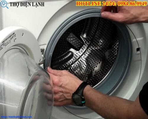 Thay phớt cửa máy giặt Siemens