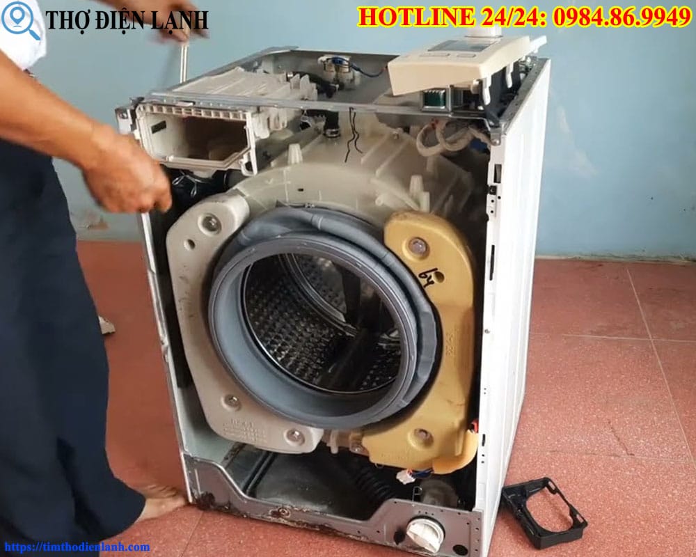 Thay phớt cửa máy giặt