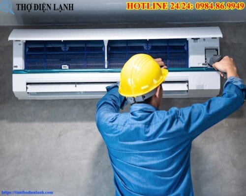 Thay quạt dàn lạnh Electrolux