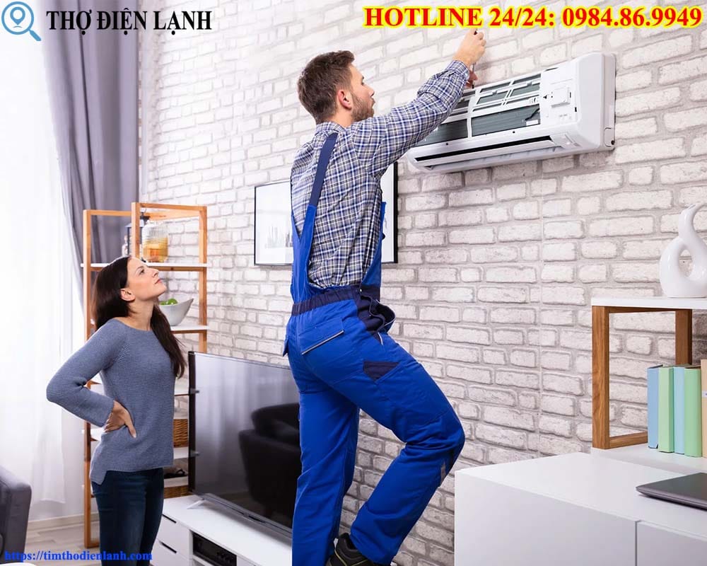 Thay quạt dàn lạnh FUJITSU