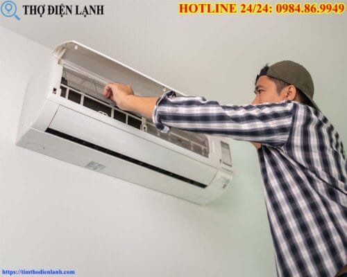 Thay quạt dàn lạnh LG