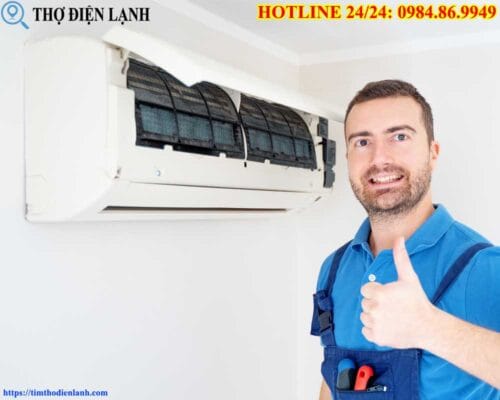 Thay quạt dàn lạnh gree