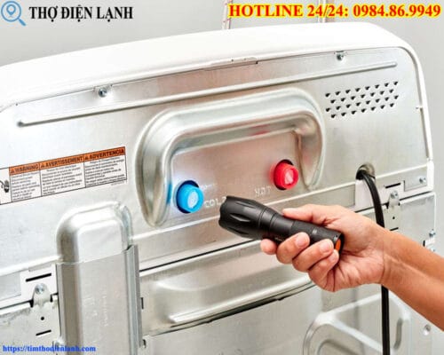 Thay van cấp nước máy giặt Bosch