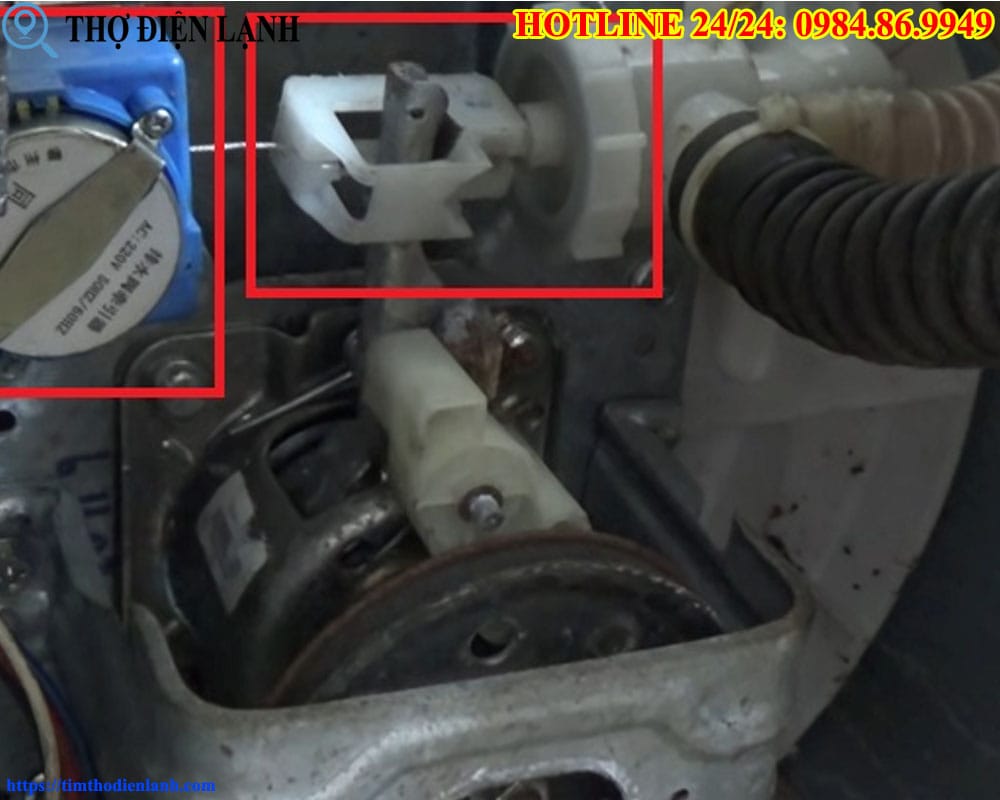 Thay van cấp nước máy giặt Midea