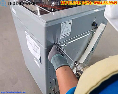 Thay van cấp nước máy giặt Toshiba