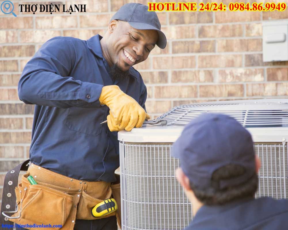 Thợ Thay gas điều hòa midea tại nhà uy tín