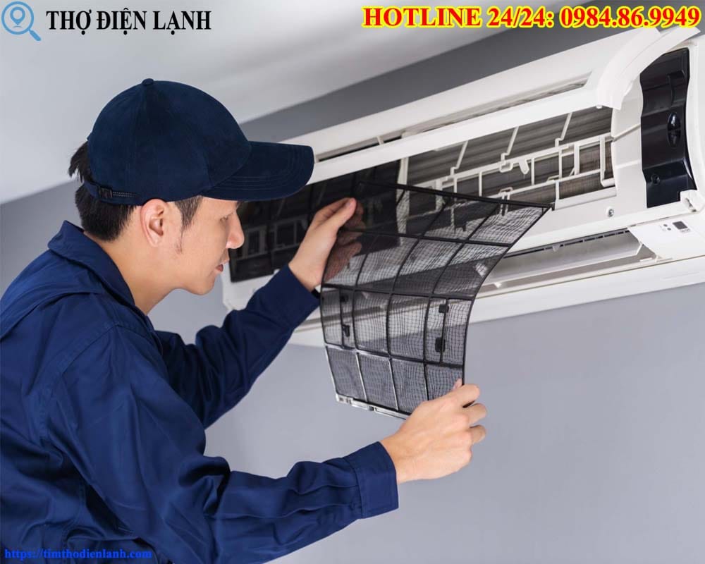 Thợ sửa điều hòa Mitsubishi tại nhà