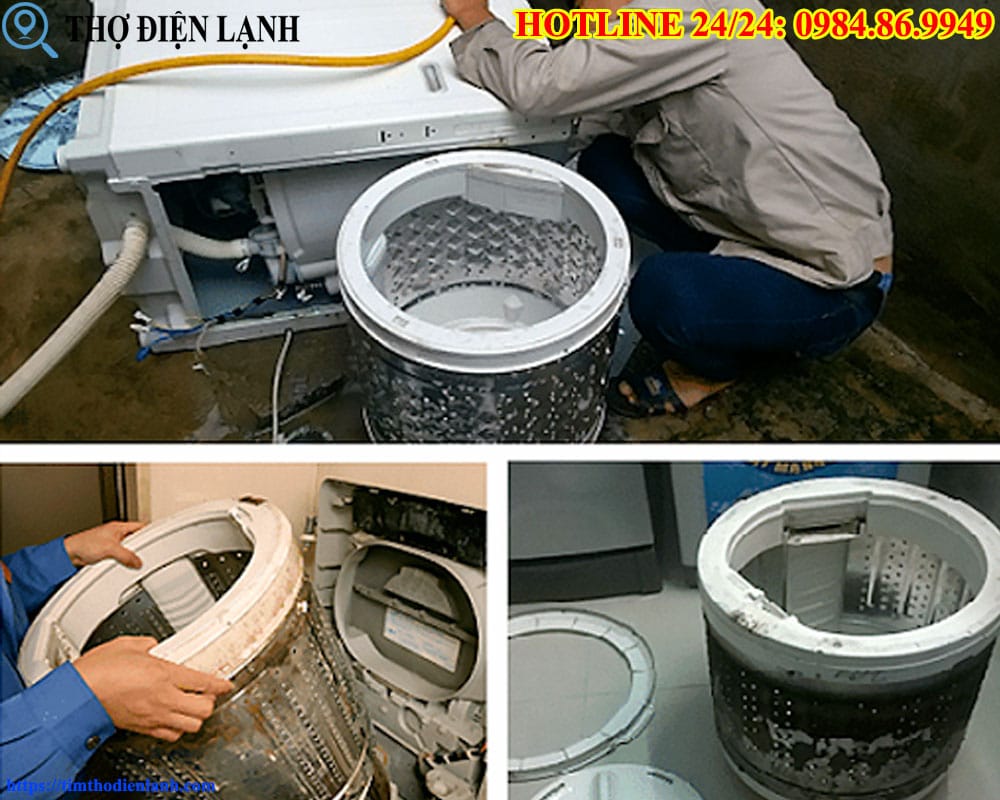 Vệ sinh máy giặt