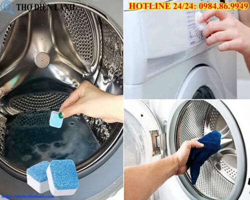 Vệ sinh máy giặt