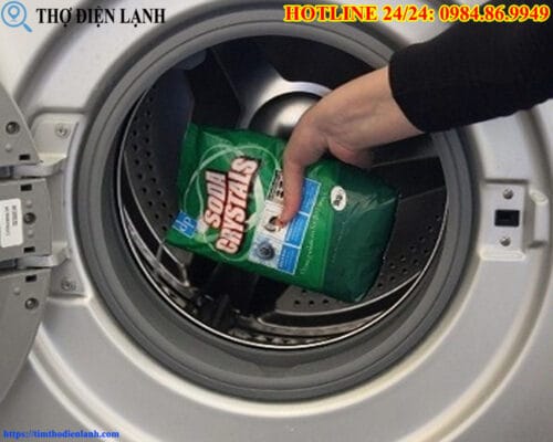 Vệ sinh máy giặt Candy