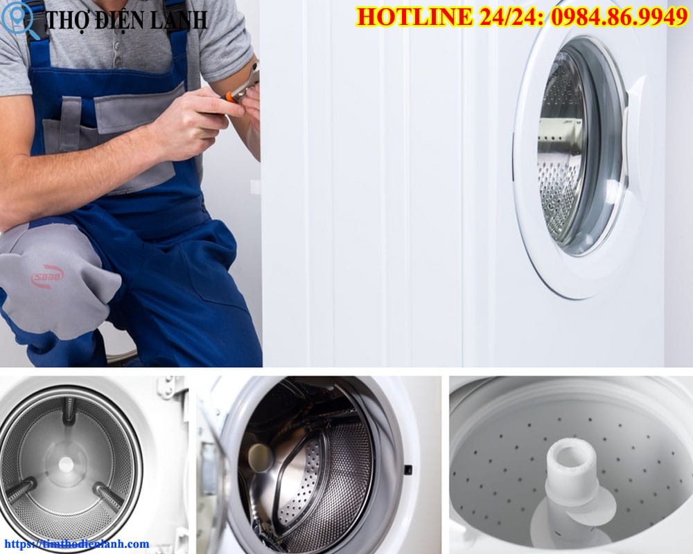 Vệ sinh máy giặt Casper