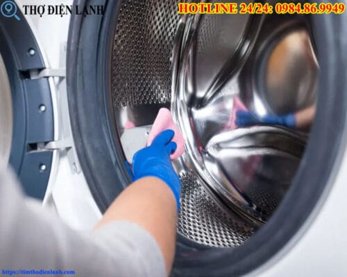 Vệ sinh máy giặt Fagor