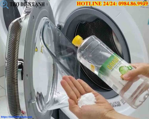 Vệ sinh máy giặt Gree