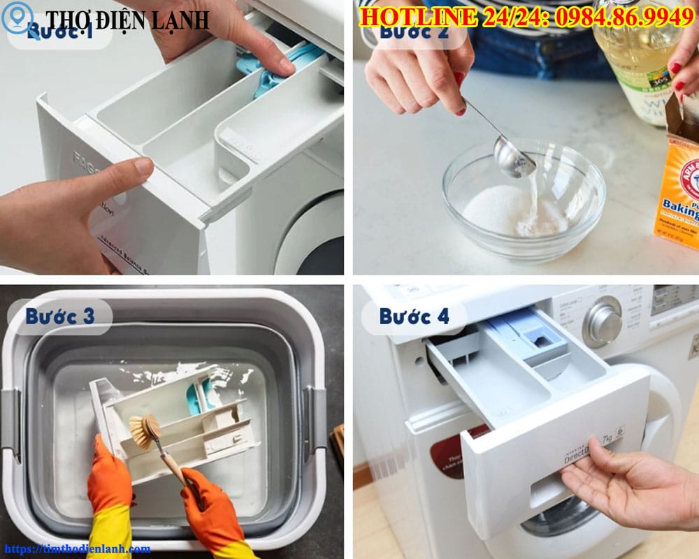 Vệ sinh máy giặt Siemens