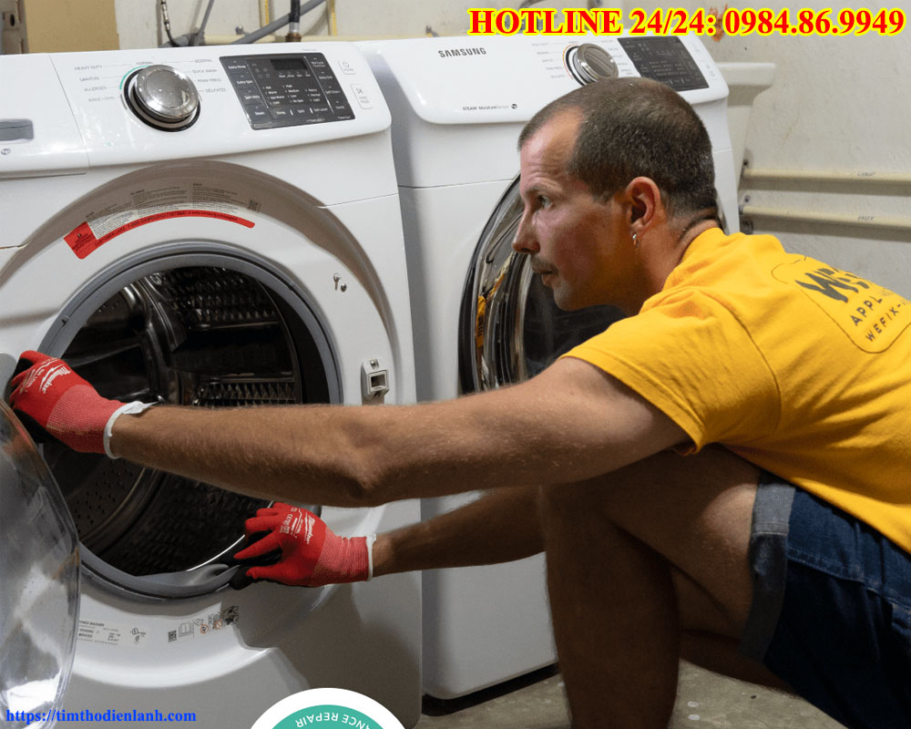 máy giặt AEG vừa cấp nước vừa xả