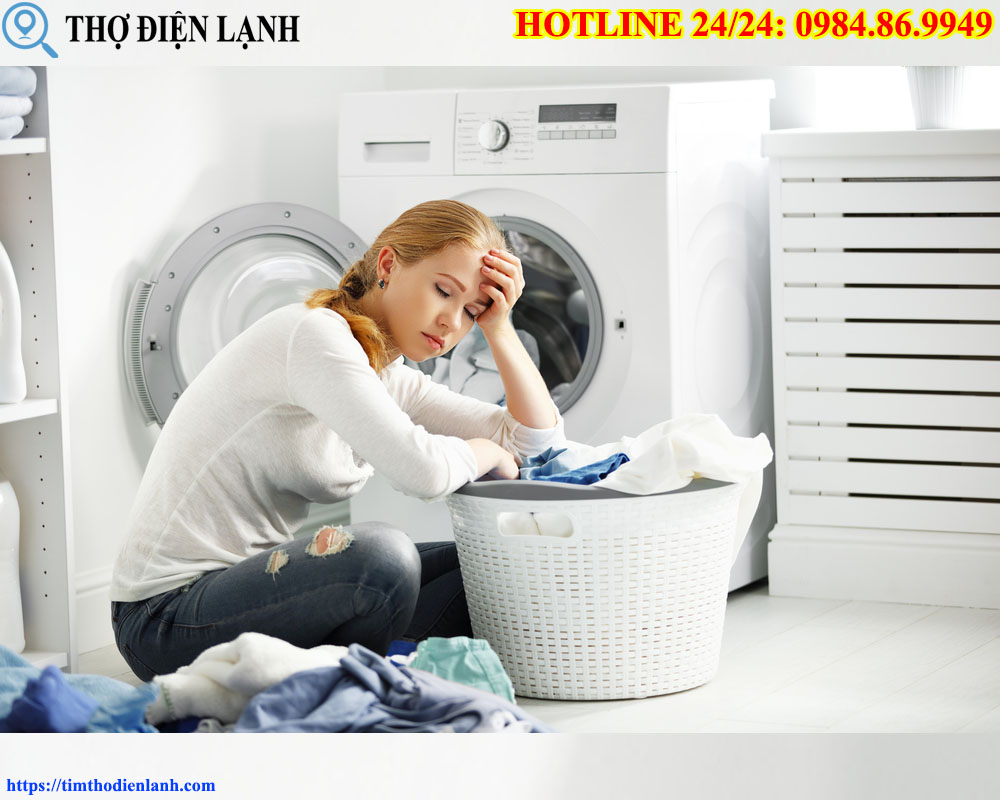 máy giặt Kangaroo báo lỗi liên tục