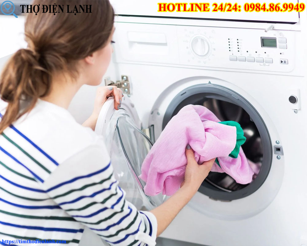 máy giặt Miele báo lỗi liên tục