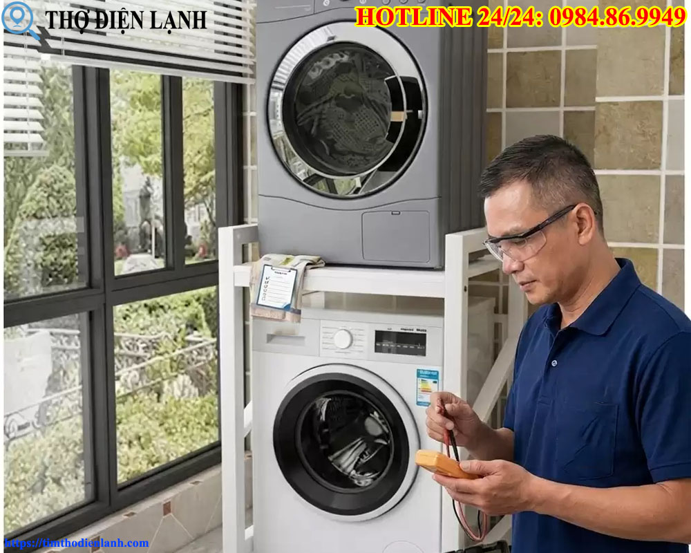 thay phớt cửa máy giặt Midea