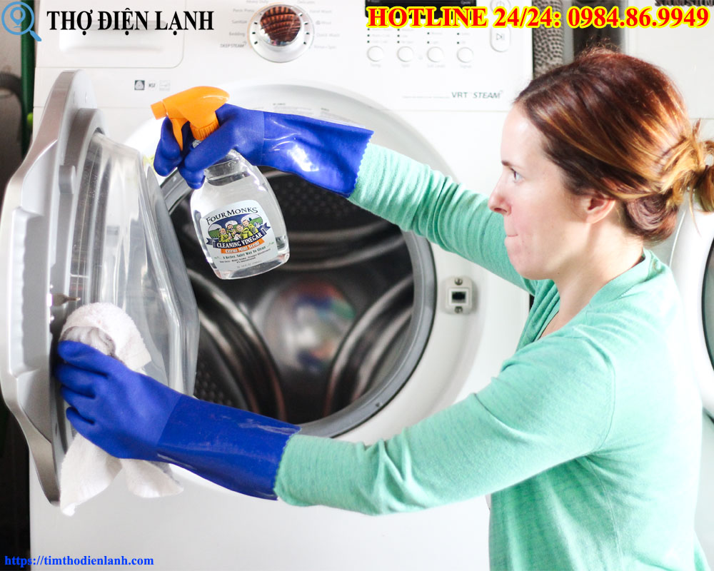 vệ sinh máy giặt định kỳ