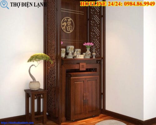 Cách chọn tủ thờ chung cư nhỏ gọn