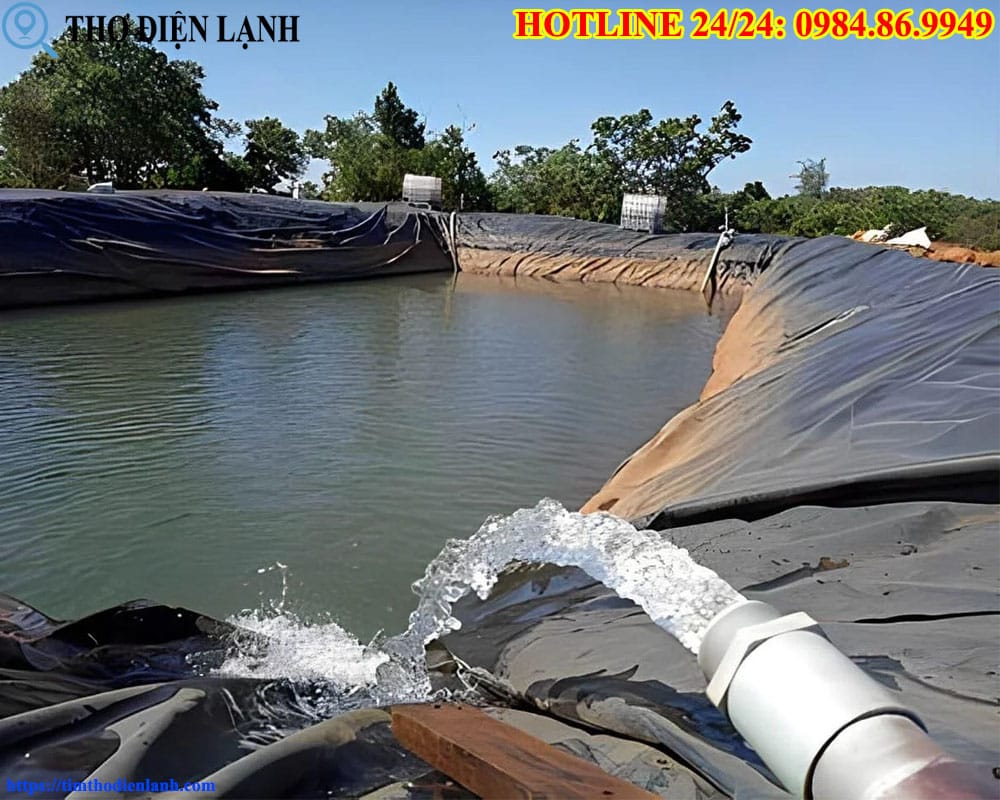 Cách hút nước từ bể cao xuống thấp Quy trình thực hiện 4 bước