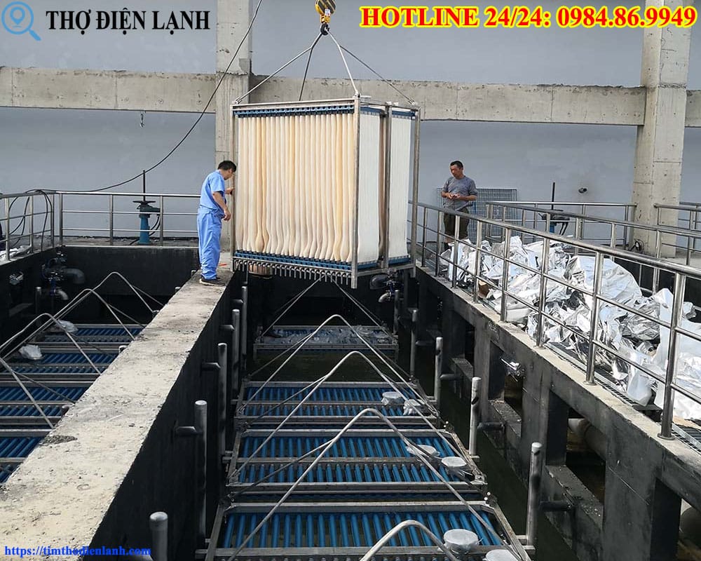 Công nghệ MBR xử lý nước thải y tế
