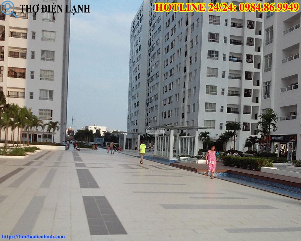 Khu vui chơi ở chung cư 4S Linh Đông