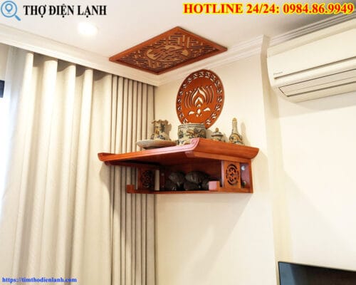Mẫu Bàn Thờ Treo Tường Hiện Đại Cho Chung Cư Diện Tích Nhỏ