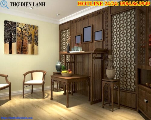 Nên Chọn Bàn Thờ Chung Cư Bằng Gỗ Gì