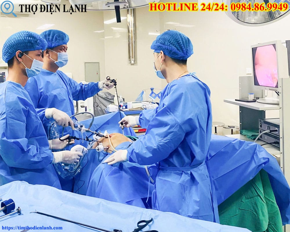 Phẫu thuật nội soi tại Bệnh viện Nông nghiệp