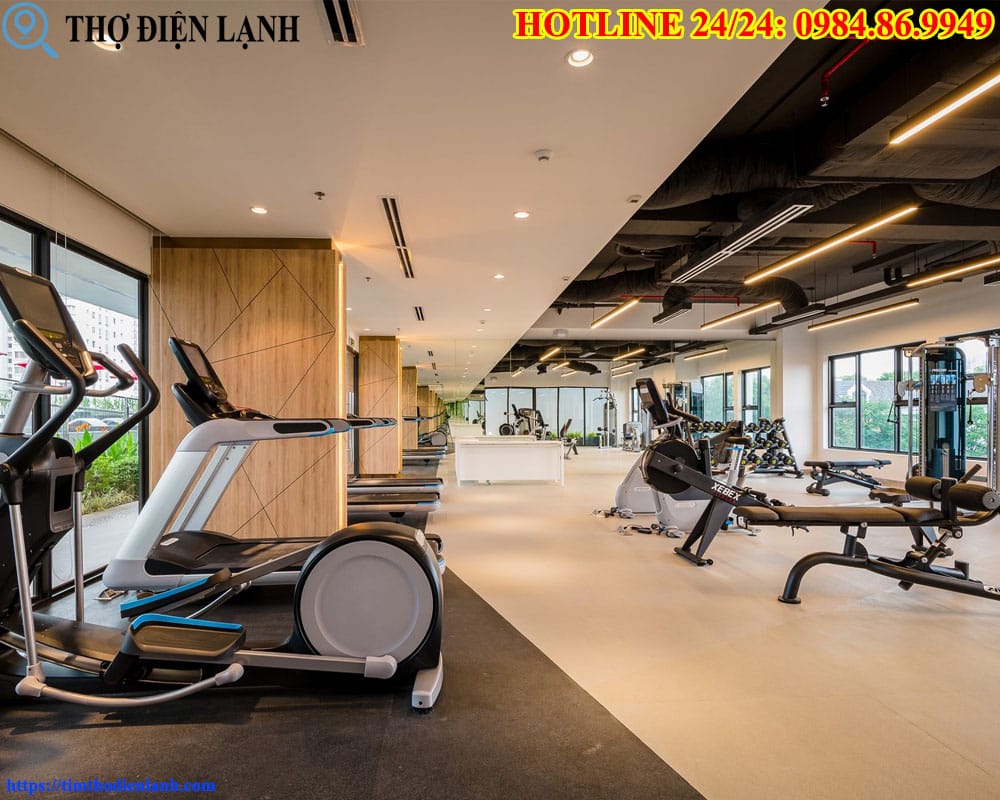 Phòng Gym ở EcoLife Capitol