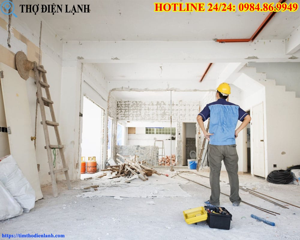 Sửa Nhà Chung Cư Hạng mục Điện nước và Sơn bả