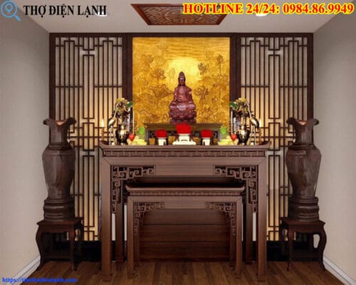 Vị trí đặt bàn thờ nhà chung cư chuẩn phong thủy