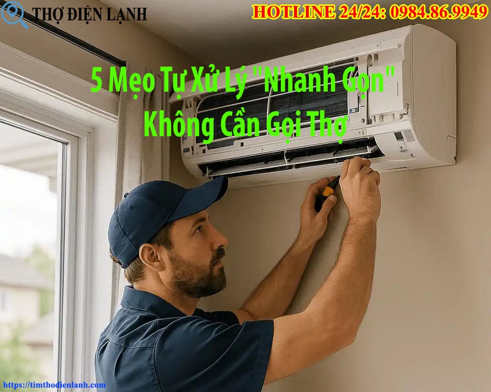 5 MẸO XỬ LÝ NHANH KHI ĐIỀU HÒA FUJITSU BÁO LỖI MÀ KHÔNG CẦN GỌI THỢ