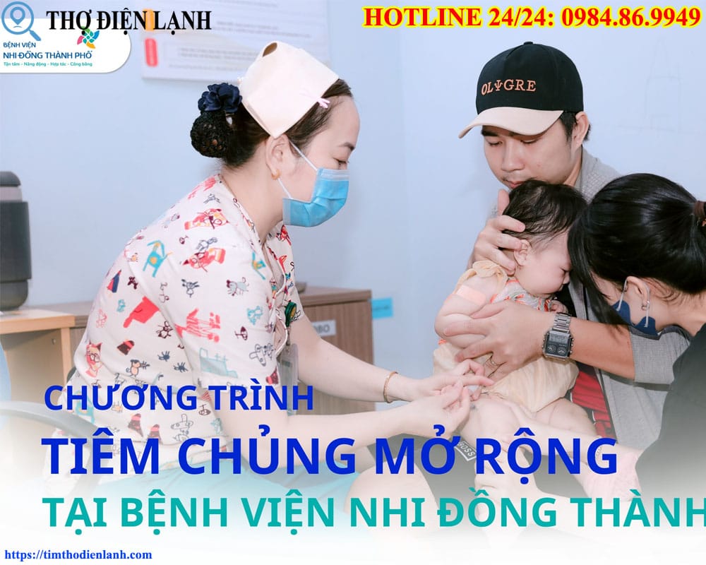 Bảng giá tiêm chủng Nhi đồng Thành phố