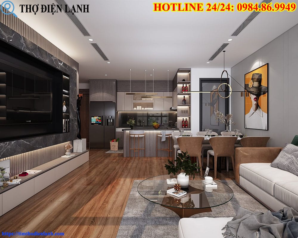 Căn hộ cao cấp Phú Mỹ với thiết kế sang trọng