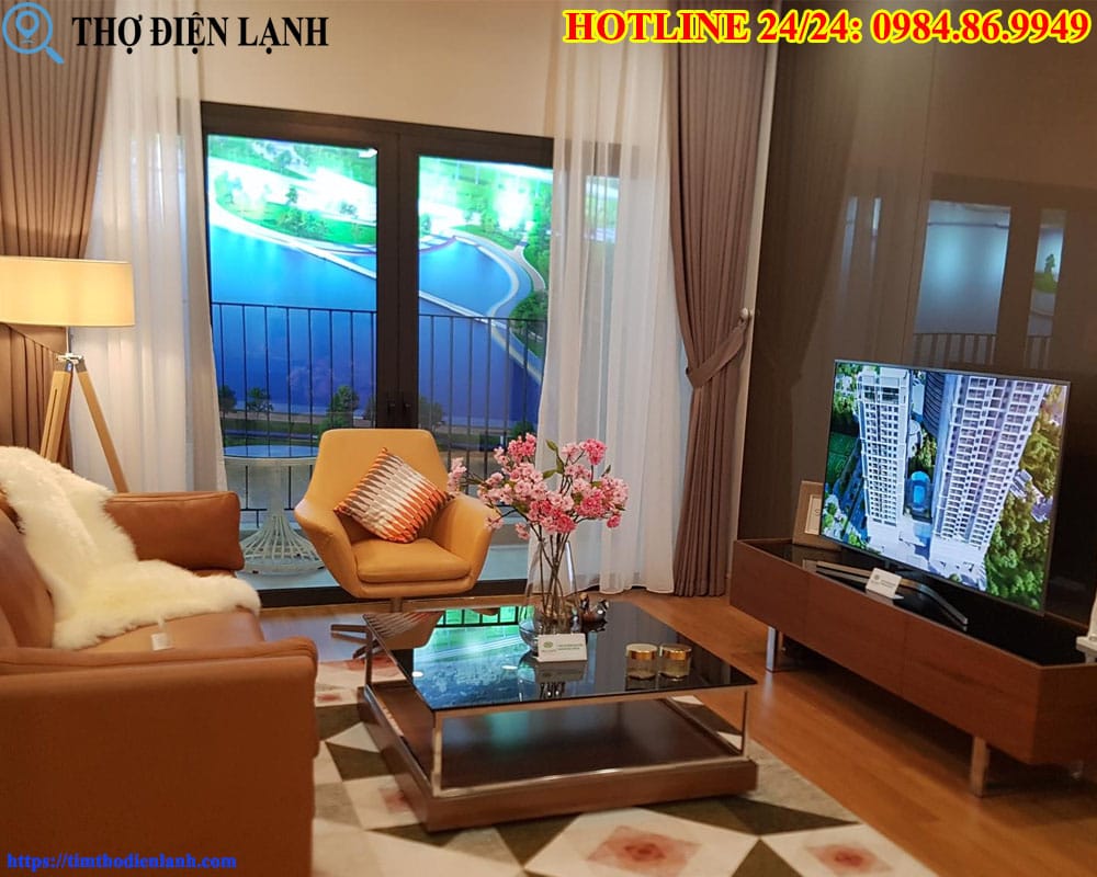 Căn hộ chung cư Bộ Công An thiết kế tối giản