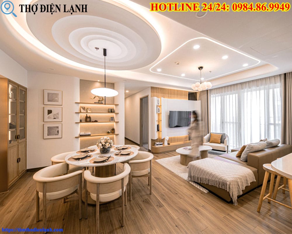 Căn hộ hạng sang Phú Mỹ với ánh sang tự nhiên bao phủ khắp phòng