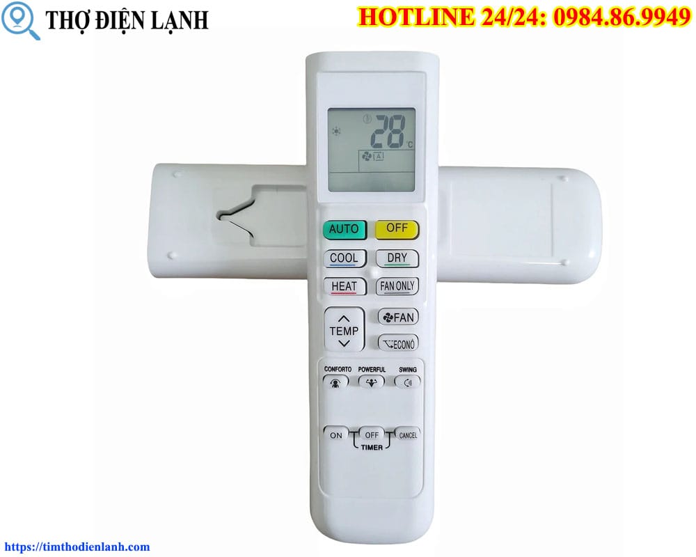 Hướng dẫn chi tiết các bước check mã lỗi điều hòa Daikin bằng Remote