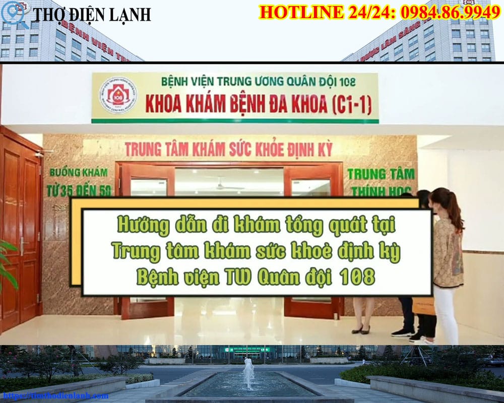 Khu khám bệnh theo yêu cầu khám bệnh viện 108
