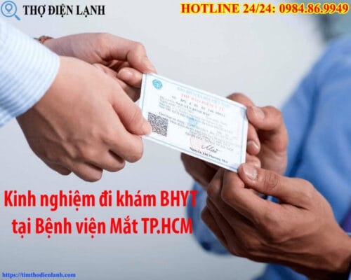 Kinh nghiệm đi khám BHYT tại Bệnh viện Mắt TP.HCM