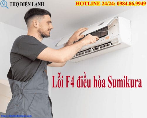 Lỗi F4 điều hòa Sumikura