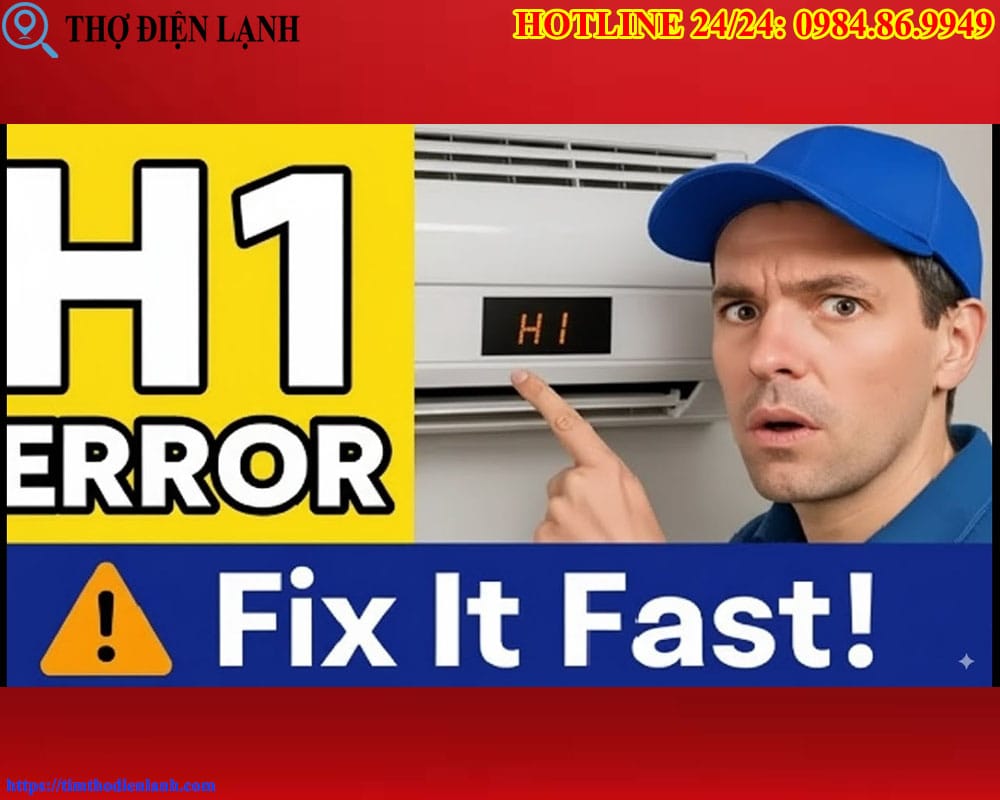Lỗi H1 Điều Hòa Electrolux Đừng Vội Gọi Thợ Khi Chưa Biết Điều Này
