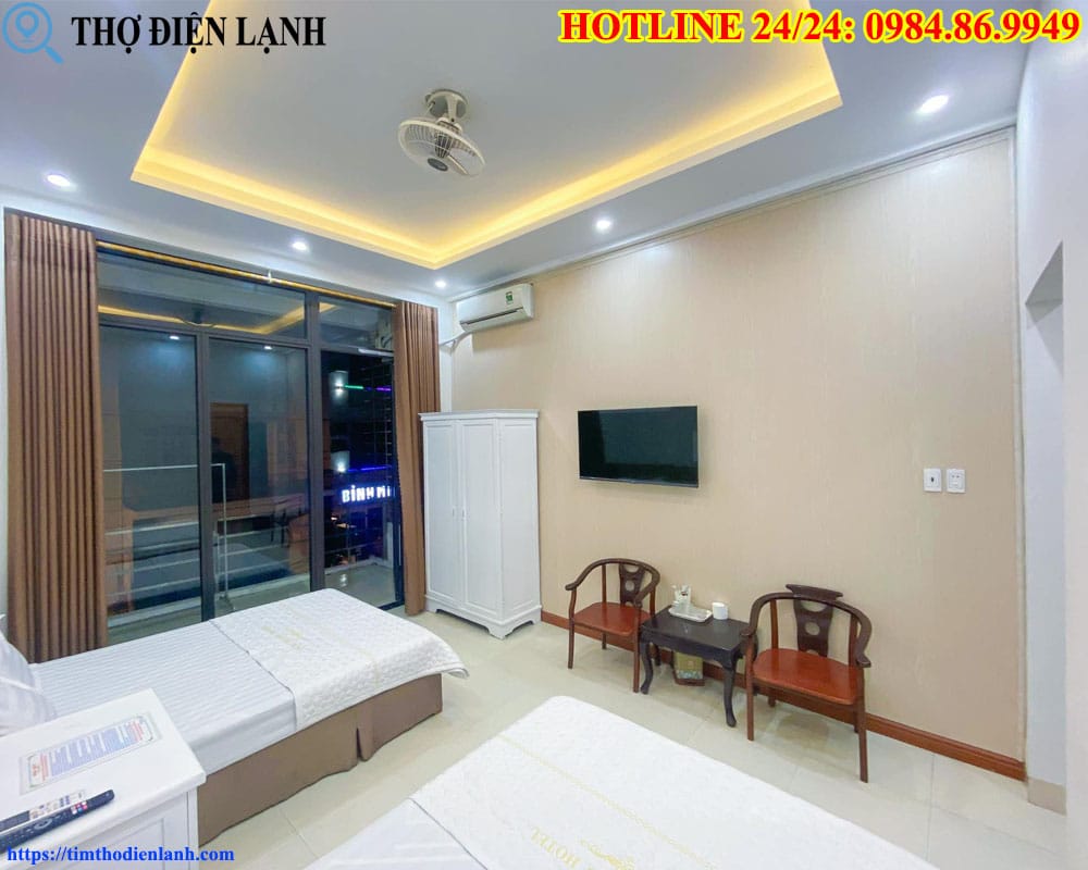 Nhà nghỉ dọc phố Giải Phóng gần Bệnh viện Bạch Mai