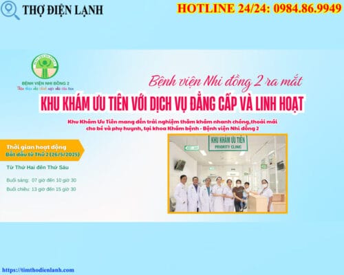 Review Khoa Sức Khỏe Trẻ Em Nhi Đồng 2